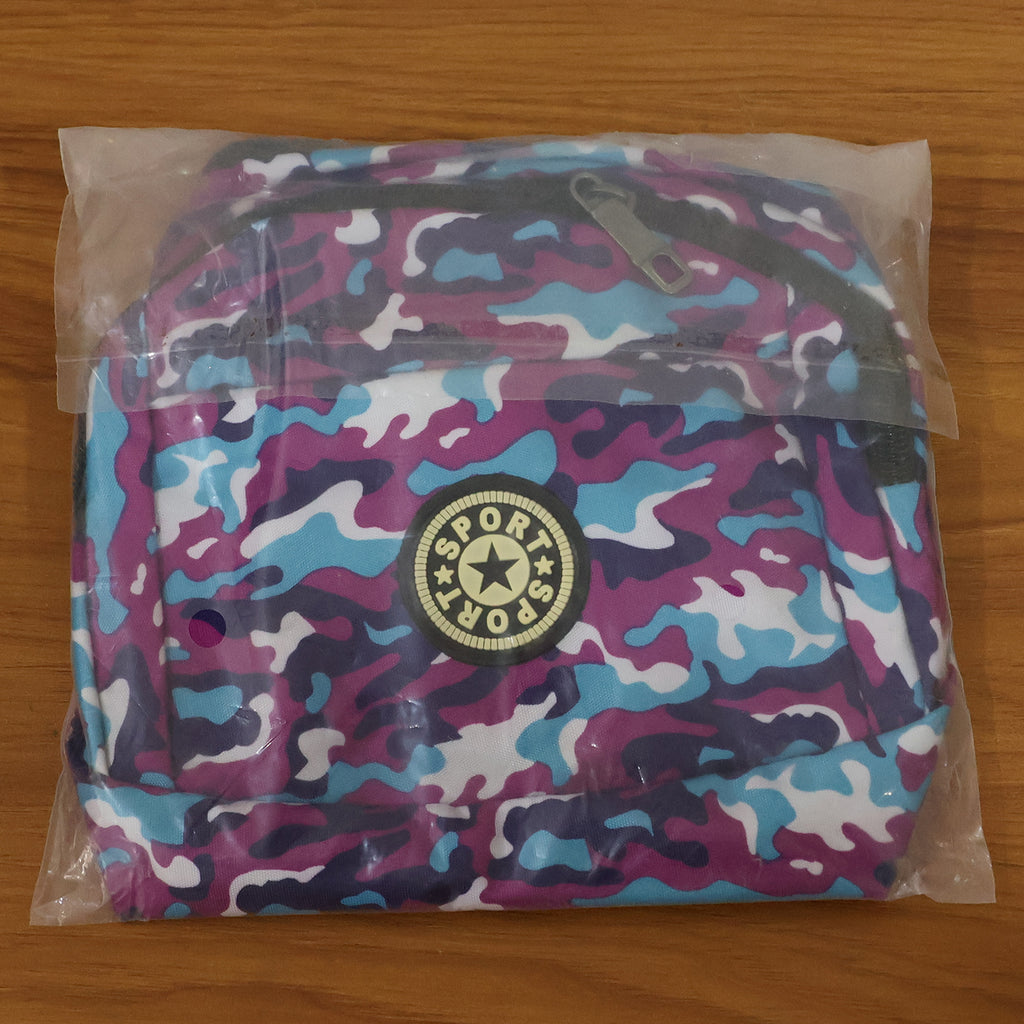 Stylish Camouflage Print Waist Bag (1 Pc)