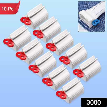 Premium Plastic Tube Squeezer Dispenser Set (10 Pc)