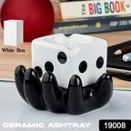 Ceramic Ashtray - Unique And Colourful Smoking Accessory With Retro Vibes - Funky Decor For Smokers And Collectors