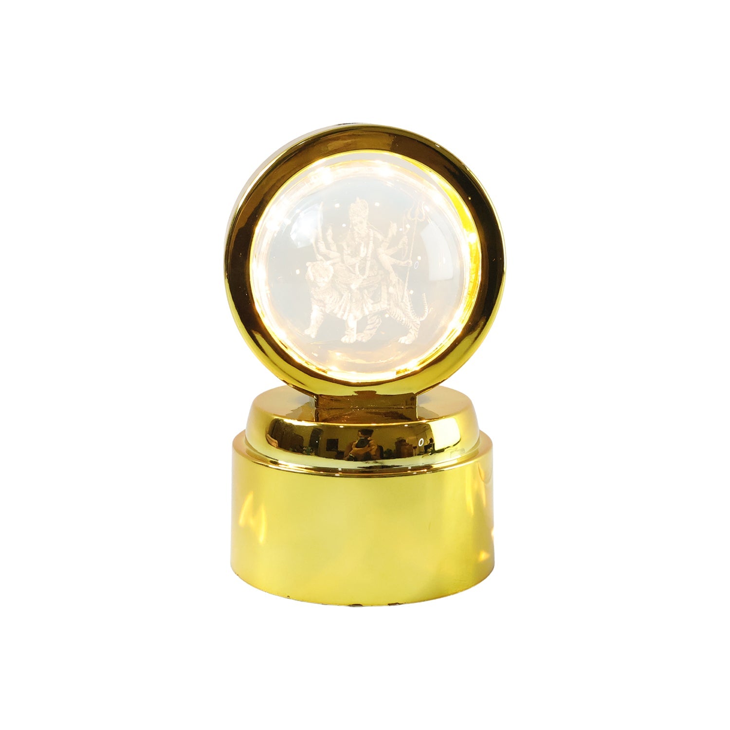 Elegant spiritual night light with goddess design