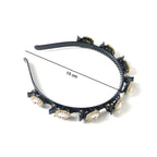 Premium Crystal Studded Designer Hairband For Women  Girls (1 Pc)