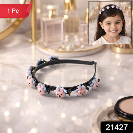 Cute Cartoon Bunny Design Kids Hair Band (1 Pc)