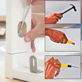 Mini Hardware Tool Kit With Hammer Screwdriver  Cutter Set