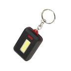 Led Keychain Cob Light With Hook  Loop Sticker. 3 Light Modes (1 Pc  Battery Not Included)