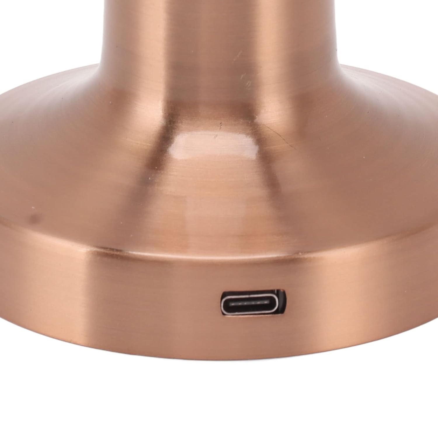 Stylish decorative desk lamp enhancing a contemporary dining setting.