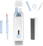 6462 7 In 1 Electronic Cleaner Kit Cleaning Kit For Monitor Keyboard Airpods Screen Dust Brush Including Soft Sweep Swipe Airpod Cleaner Pen Key Puller And Spray Bottle