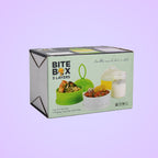 5924a  3 Layer Lunch Box Unique Design Bite Lunch Box With Liquid  Food Container Lunch Box (Green)
