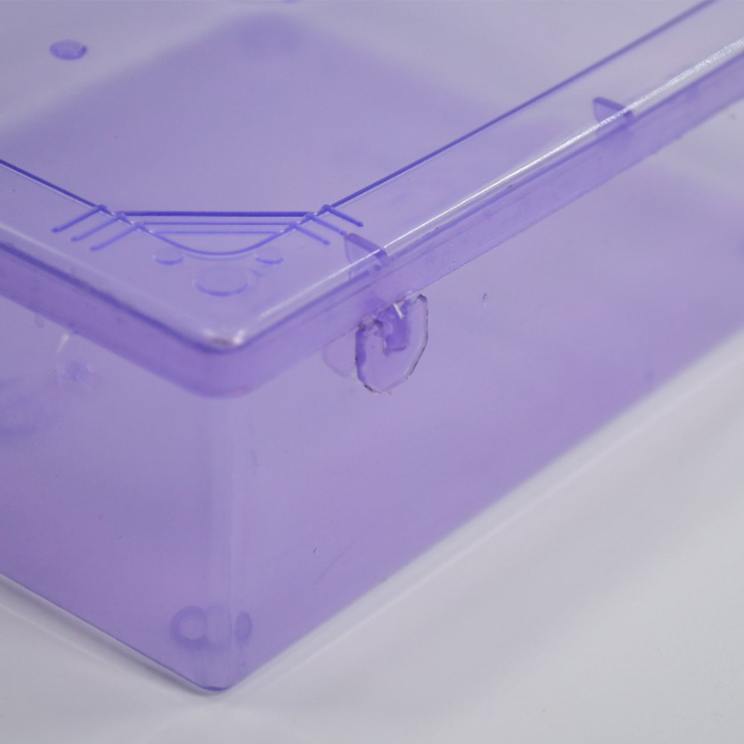 Empty multipurpose plastic container, ideal for organizing household items.