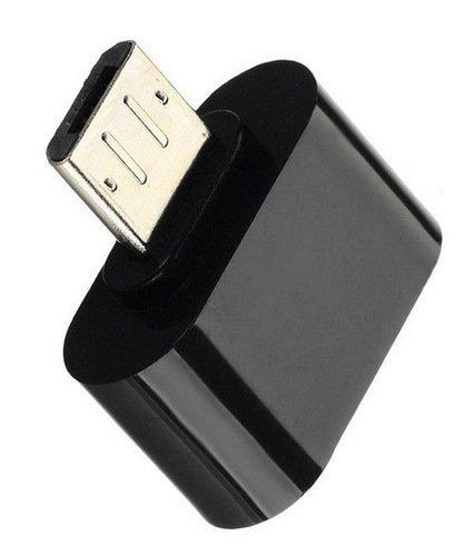 Multiple views of the Micro USB OTG to USB 2.0 adapter, highlighting its compact design.