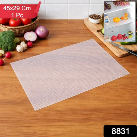 Transparent Plastic Fridge Mat 45  29 Cm (1 Pc)