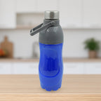 Leakproof BPA-Free plastic insulated water bottle, ideal for gym and outdoor activities.