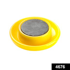 4676 Colorful Board Magnets Circular Plastic Buttons