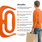Heavy Duty Grocery Bag Carry Handle Grip Holder (Pack of 1)