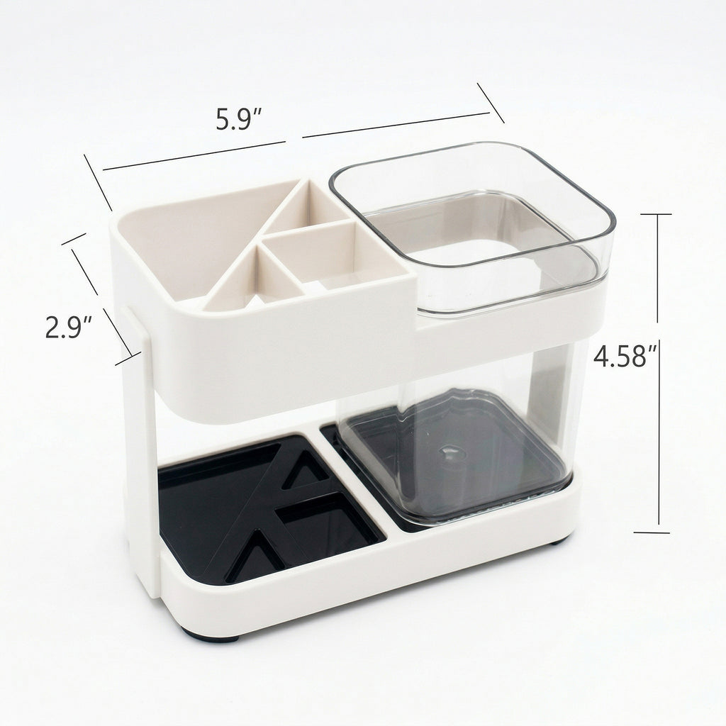 Multipurpose Toothbrush  Toothpaste Stand Holder (1 Set)