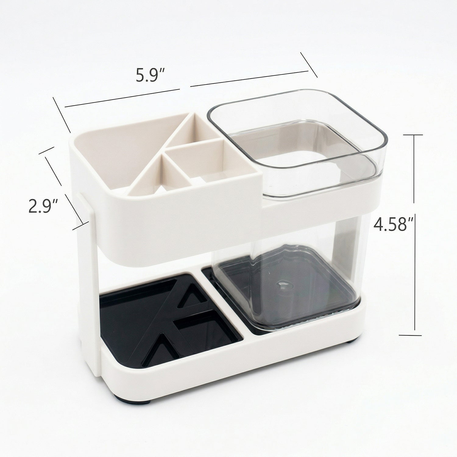 Multipurpose Toothbrush  Toothpaste Stand Holder (1 Set)