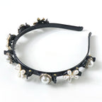 Luxury Pearl Floral Hair Band For Women  Girls (1 Pc)
