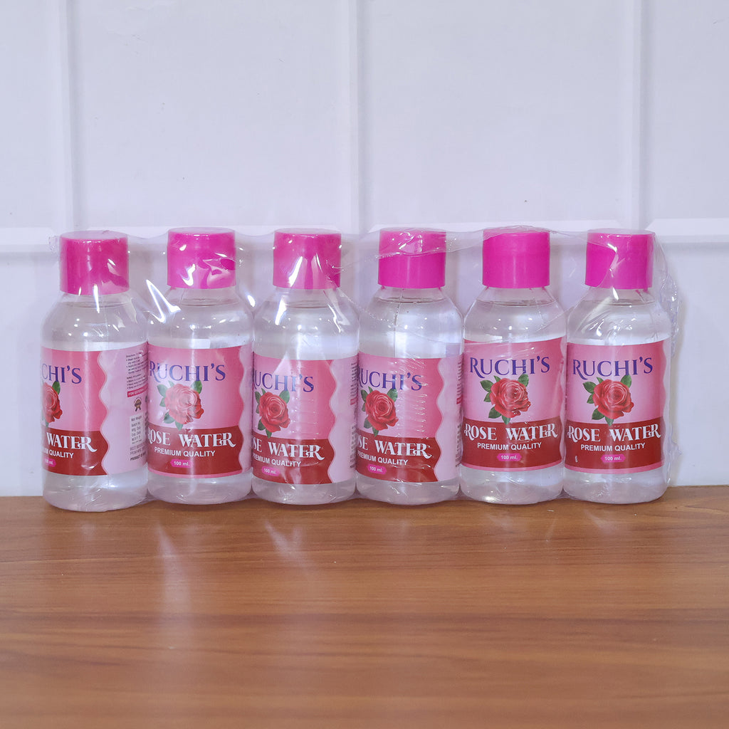 Premium Rose Water Face Cleanser (6 Pc 100 Ml Each)