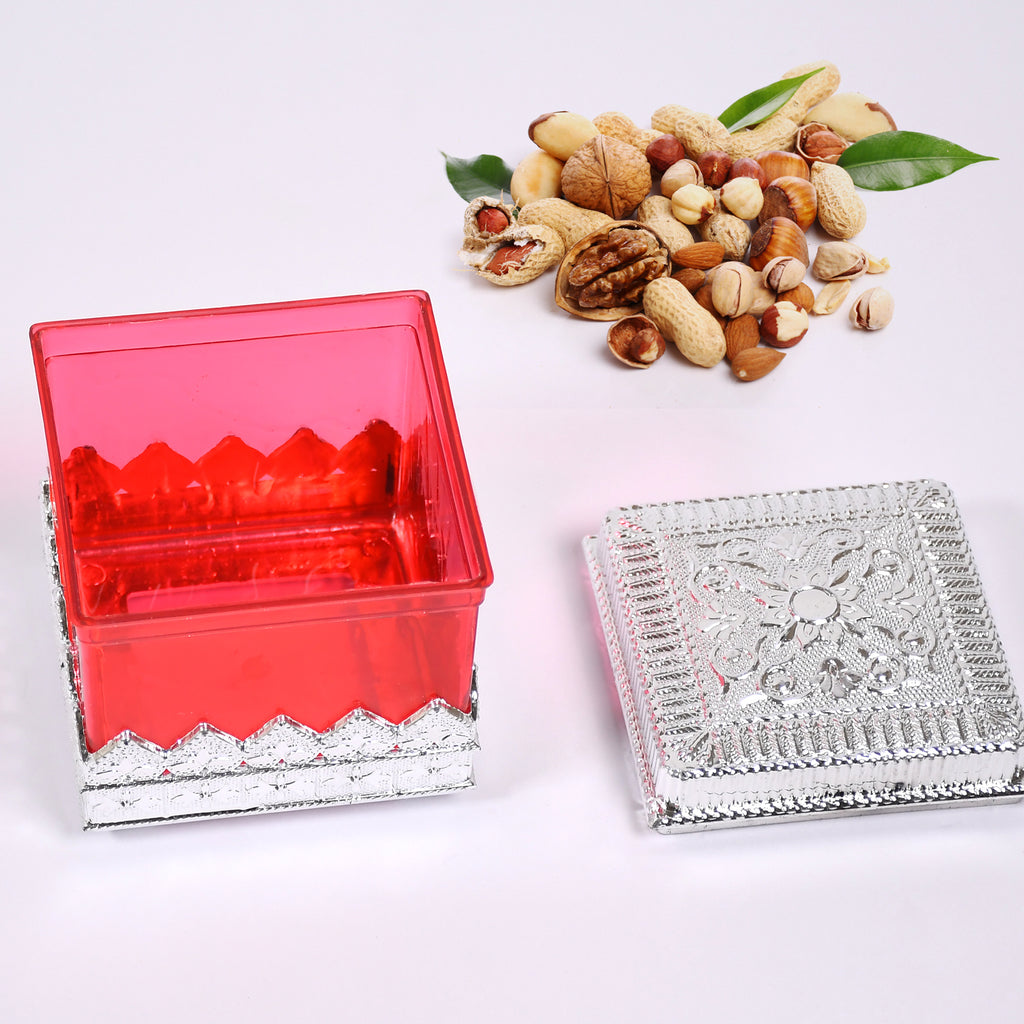 7129 Ruby Dryfruit Storage Container  Attractive Design Box For Home  Gifting  Kitchen Use