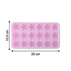 18 Grid Star Shape Ice Cube Tray With Lid (1 Pc)