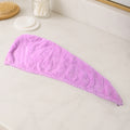 1408 Quick Turban Hair-drying Absorbent Microfiber Toweldry Shower Caps