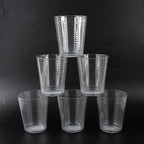 Apex Pyramid Ringo Plastic Glass  300ml Approx  Durable Crystal-clear Tumbler