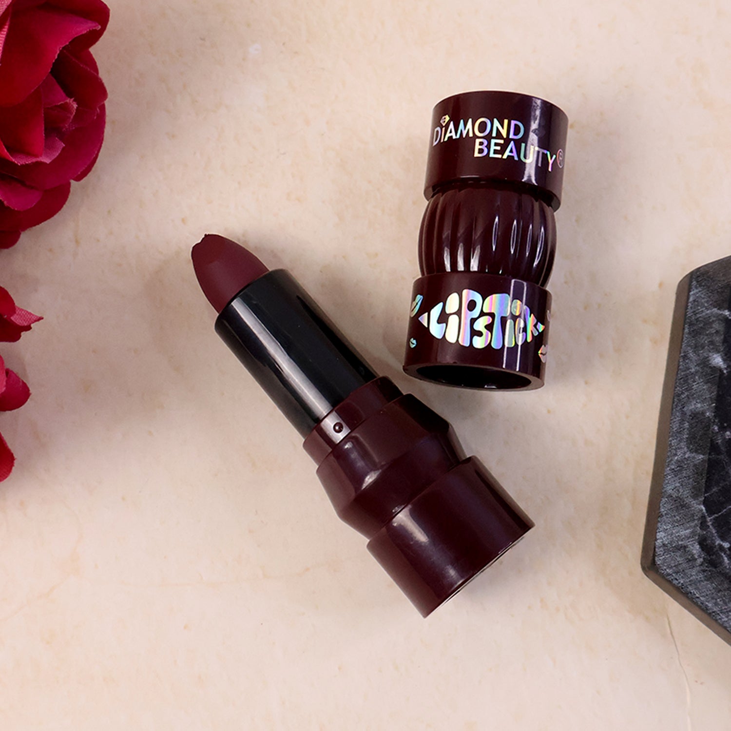 Premium Diamond Beauty Matte Lipstick (Mix Color  1 Pc)