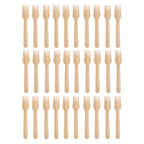 Freshee 160mm Wooden Fork  30 Pcs Pack