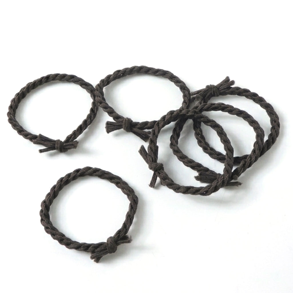 Braided Elastic Hair Bands Set (1 Set)