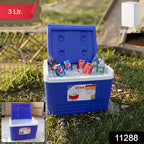Heavy Duty Insulated Ice Box (1 Pc Blue  3ltr)
