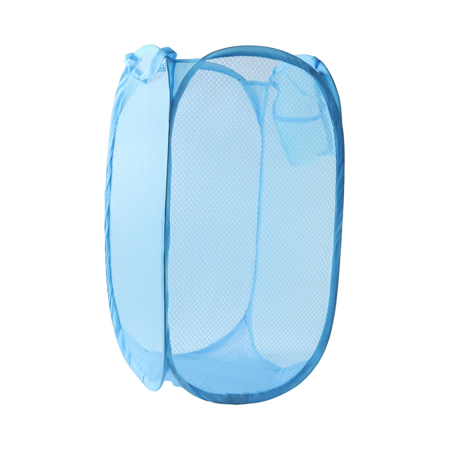 Large Mesh Pop Up Laundry Basket Clothes Storage Hamper (1 Pc 54x30cm)