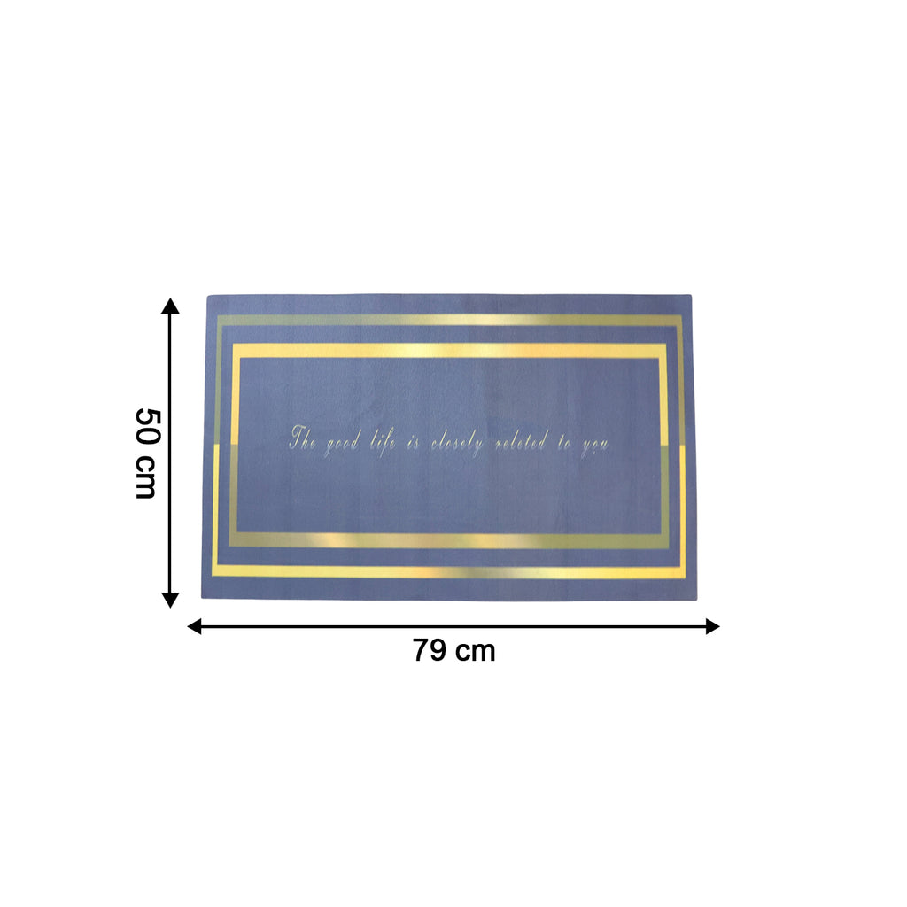 Premium Anti Slip Bathroom Floor Mat (1 Pc 79x50 Cm)