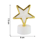 Decorative Star Shaped Flameless Led Candles (4 Pc)