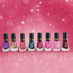 Blush Dark Mini Nail Polish (Mix Color  6 Ml  1 Pc)