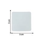Double Side Sticker Transparent Nano Adhesive Wall Mounting Tape (48x48mm 80 Pc)