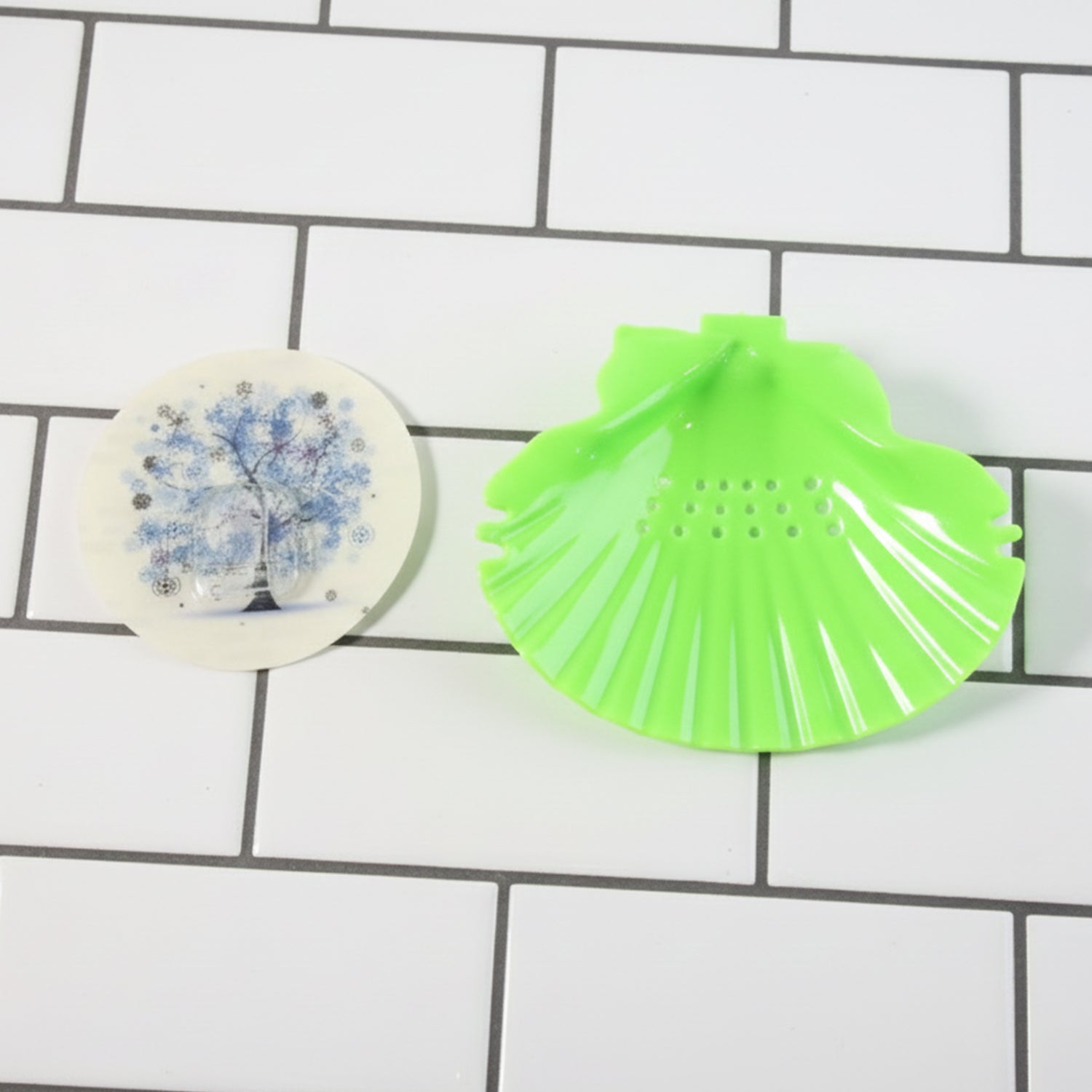 Premium Self-adhesive Wall-mounted Soap Holder Tray (1 Pc)