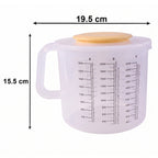 Plastic Measurement Storage Box With Lid  1 Pc