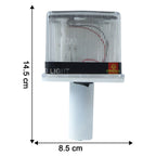 1200mah Solar Powered Led Warning Beacon Light (1 Pc)
