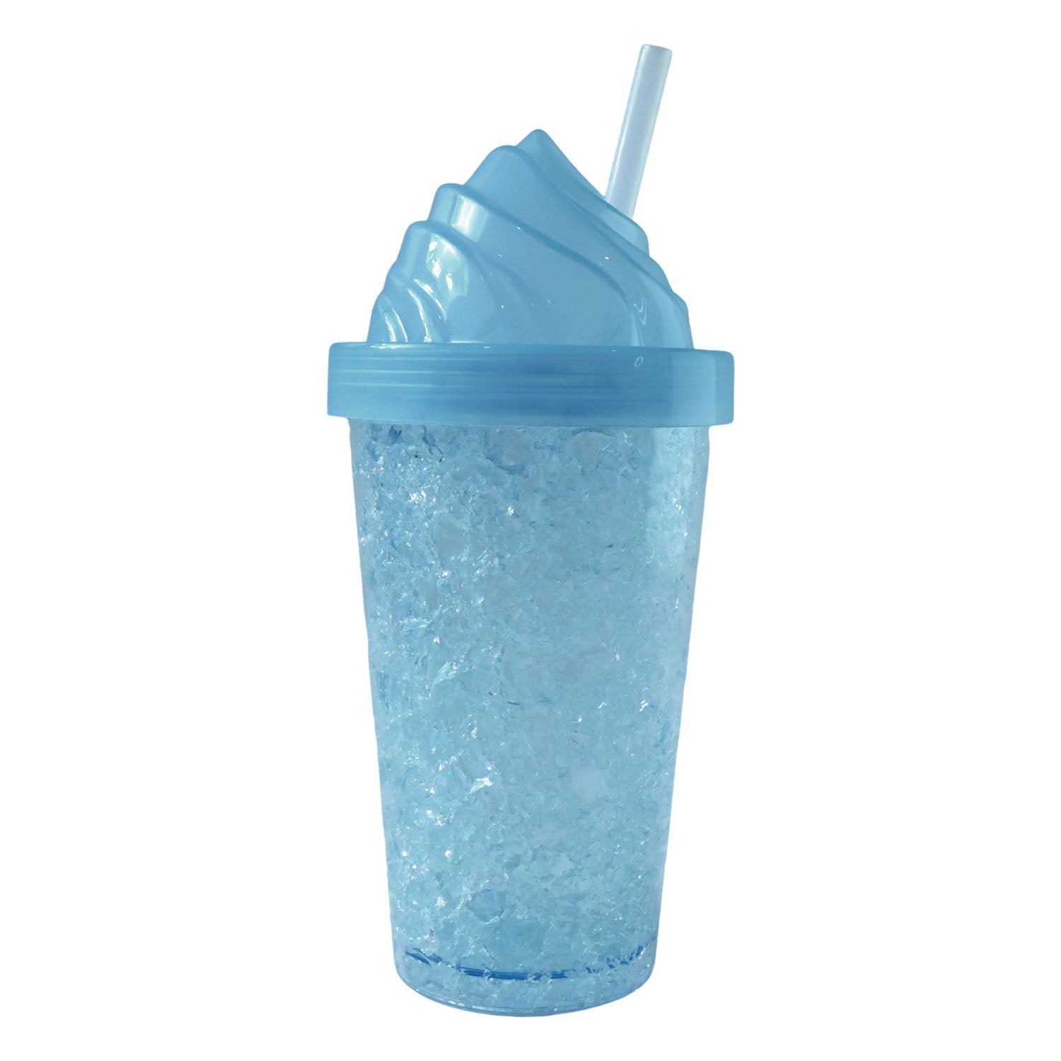 Reusable drink cup with straw for effortless sipping on the go