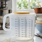 Plastic Measurement Storage Box With Lid  1 Pc