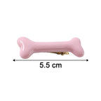 Cute Food Shape Hair Clip Set (4 Pc)