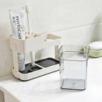 Multipurpose Toothbrush  Toothpaste Stand Holder (1 Set)