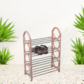 9392 Shoes Storage Shelf 4 Layer Spacesaving Shoes Show Rack Folding Shoe Rack Standing Shoe Rack Diy Shoes Storage Shelf Home Organizer For Bedroom Hallway And Closet Shoe Storage