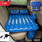Portable Inflatable Car Air Mattress Bed With Pillow Set (1 Set)