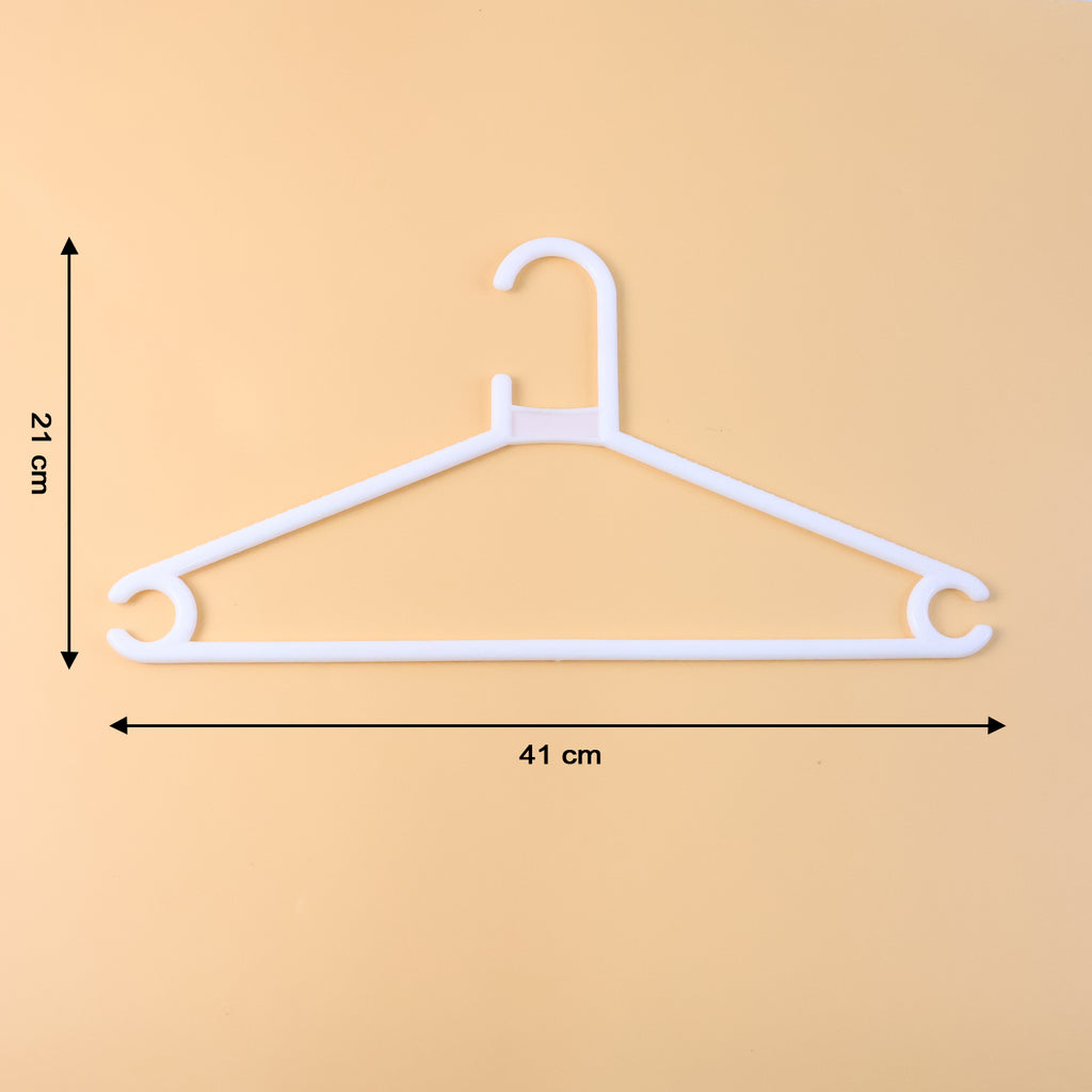 Plastic Clothes Hangers  Set Of 6