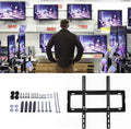 1549 Tv Wall Bracket Mount Slim Monitor Stand For 26 X 63 Lcd Led 3d Plasma Flat Tvs Full Motion Heavy-duty Wall Bracket Sturdy And Strong Flat Screen Design Tv Wall Mount (46cmx20cm)