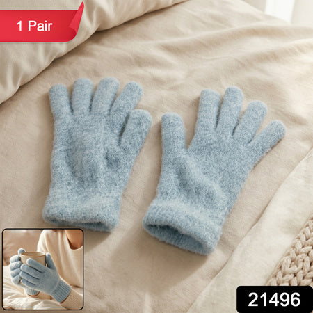 Ultra Soft Fleece Winter Gloves For Men And Women (1 Pair)
