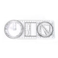 Multi-functional Geometry Drawing Tool (1 Pc)