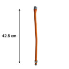 Durable water tap extension pipe