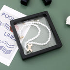 Transparent Jewellery Display Box (9x9 Cm  1 Pc)