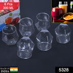 5328  Premium Transparent Pilsner Glasses  Beer Juice Mocktail Lassi Glasses For Better Head Retention Aroma And Flavor  Crystal Plastic  Glass